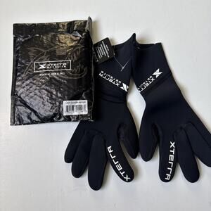 Xterra Wetsuits Neoprene Lava Swim Gloves Size Medium